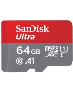 SanDisk MicroSDXC Ultra 64GB 140MB/s C10 - Sda UHS-I 2 Pack