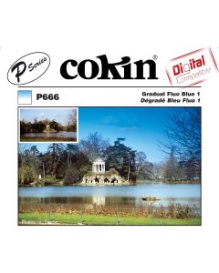 Cokin Filter P666 Gradual Fluo Blue 1