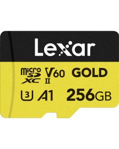 Lexar MicroSDXC Gold Series UHS-II 256GB V60