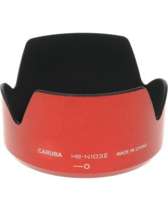 Caruba HB-N103II Lens Hood Red Nikkor VR 30-110mm