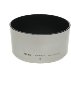 Caruba HB-N103 Lens Hood Silver For Nikkor VR 10-30mm