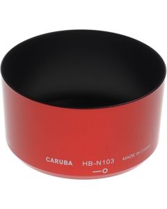 Caruba HB-N103 Lens Hood Red For Nikkor VR 10-30mm