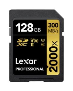 Lexar SDXC Professional UHS-II 2000X 128GB