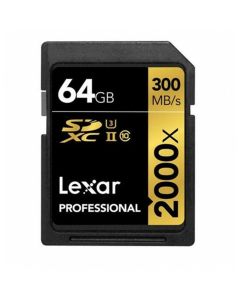 Lexar SDXC Professional UHS-II 2000X 64GB