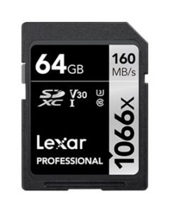 Lexar SDXC Professional UHS-I 1066X 64GB