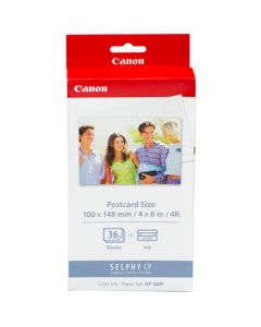 Canon KP-36IP Postcard-Size 10x15cm Ink/Paper-Set