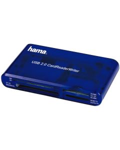 Hama 35 In 1 USB 2.0 Multi Card Reader SD/CF/MS/XD/SM