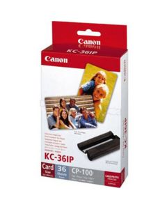 Canon KC-36IP Creditcard-Size 54x86mm Ink/Paper-Set