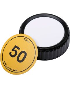 Caruba Writable Rear Lens Cap Nikon