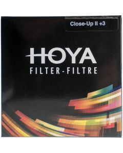 Hoya 49.0mm Close-Up +3 II HMC In SQ Case