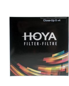 Hoya 49.0mm Close-Up +4 II HMC In SQ Case