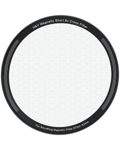 H&Y Short 6X Cross Magnetic Filter For RevoRing 67-82mm