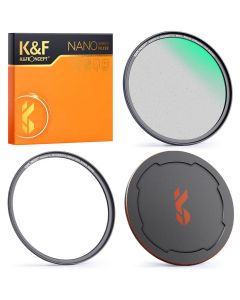 K&F Concept Magnetic 1/4 Black Mist Filter Nano X 55mm