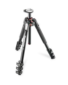 Manfrotto 190 Alu Tripod 4-S Horiz Col