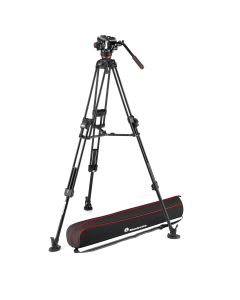 Manfrotto 504X & Alu Fast Twin Tripod