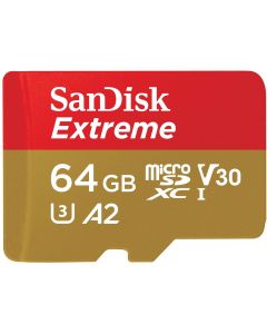 SanDisk Extreme MicroSDXC Card 64 GB For Mobile