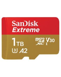 SanDisk Extreme MicroSDXC 1TB+SD Adapater 190MB