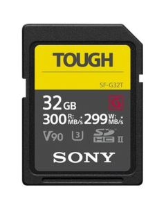 Sony ProSD Tough 18X Stronger - 32GB UHS-II R300 W299 - V90