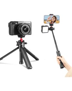 Ulanzi MT-16 Vlog Tripod Camerahouder/Selfie Stick w/ C