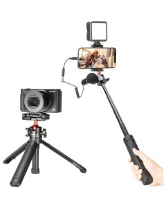 Ulanzi MT-41 Selfie Stick Tripod w/ Collapsible Tel.houder
